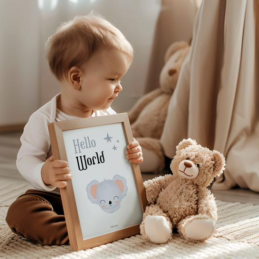 Hello World Koala Print