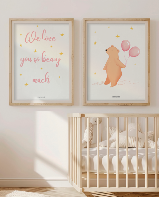 We Love You So Beary Much - Pink