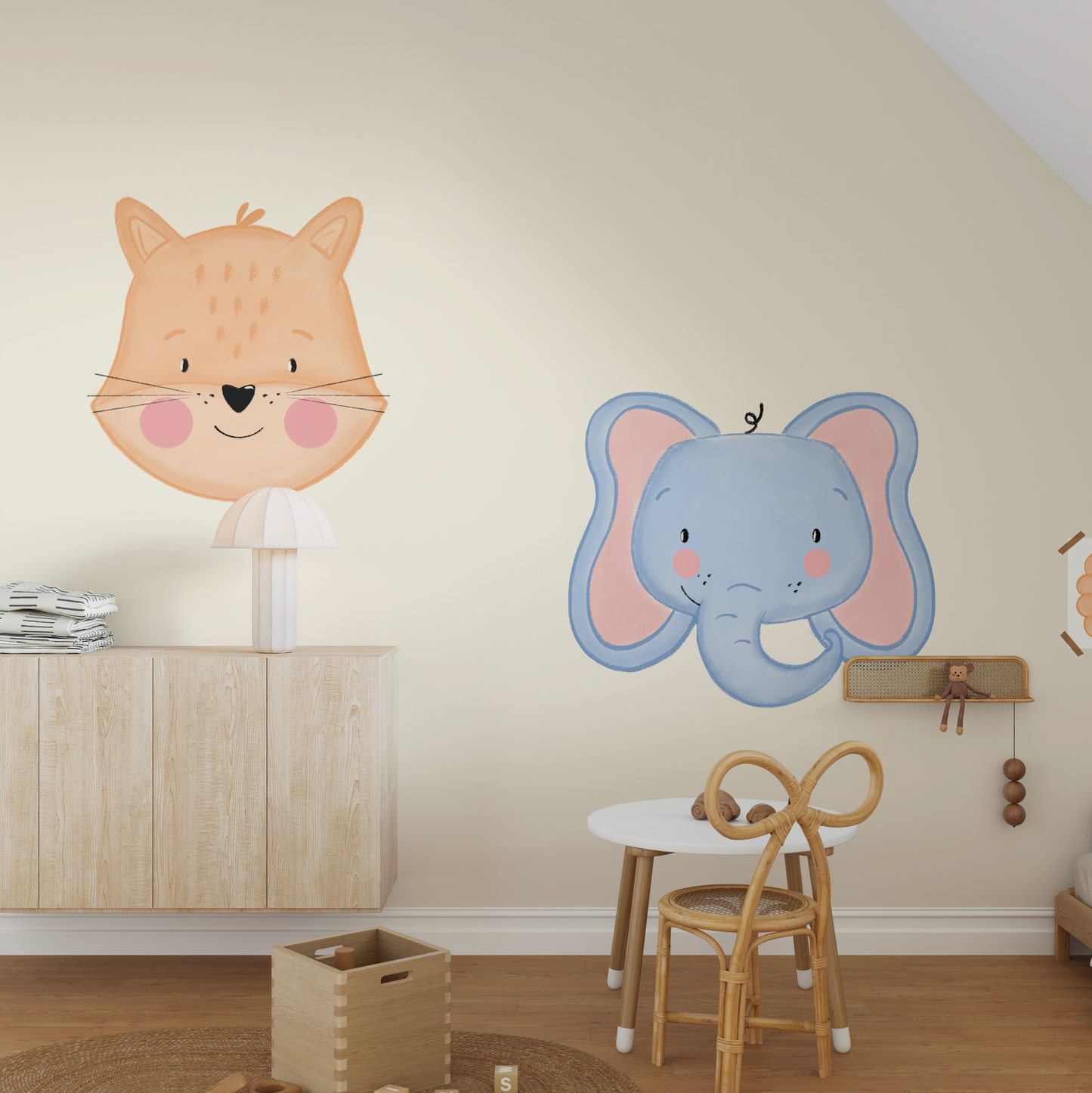 Fox & Elephant
