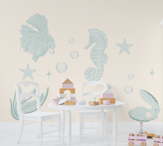 Fancy Seaworld Wall Stickers