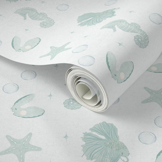 Fancy Seaworld Wallpaper - Blue