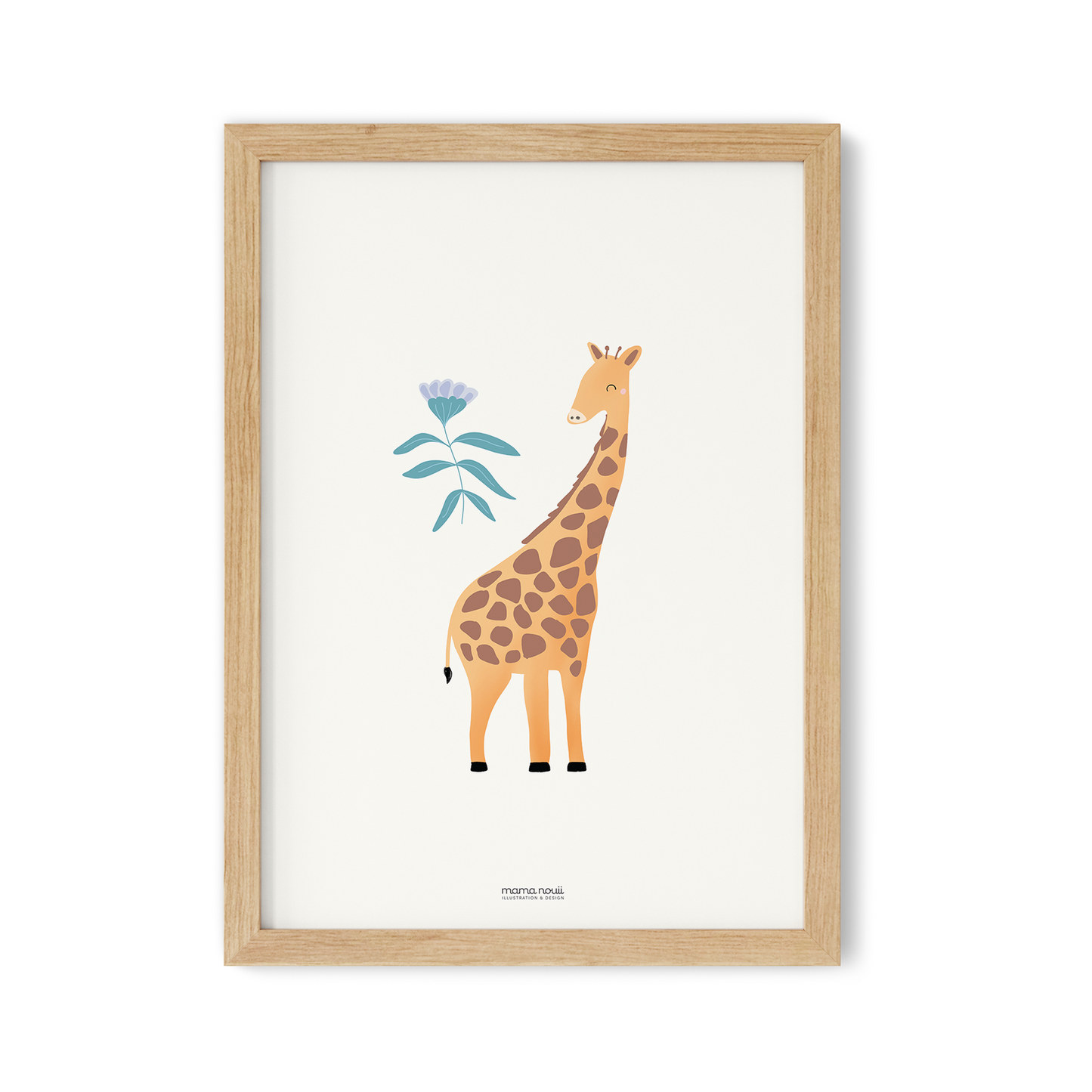 Soft & Sweet Giraffe Print