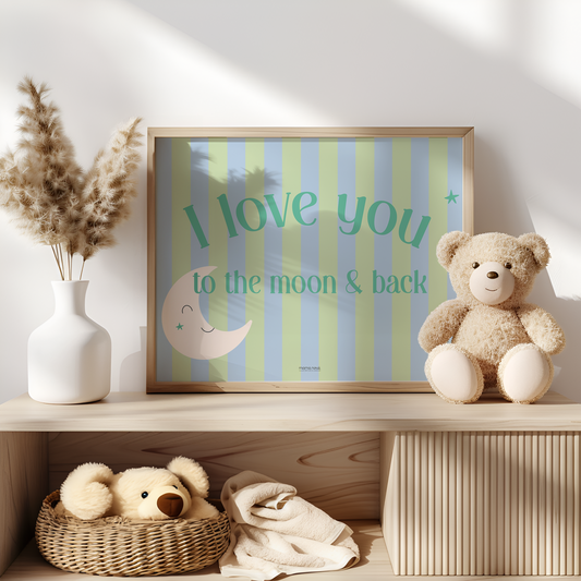 I love you to the moon & back