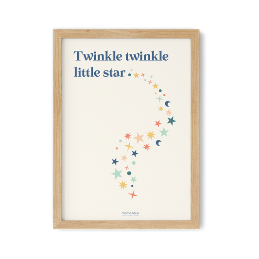 Twinkle Twinkle Little Star Print