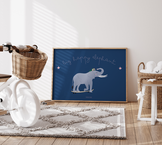 Big Happy Elephant