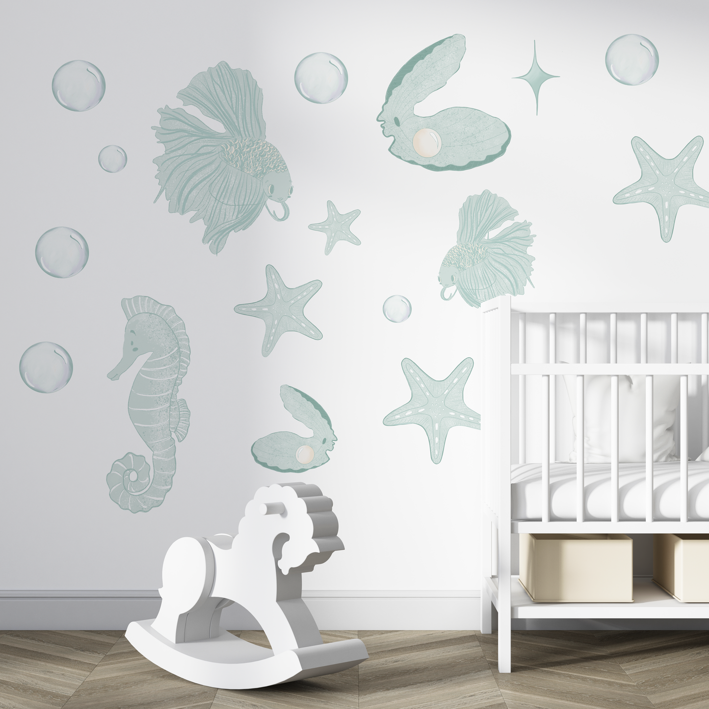 Fancy Seaworld Wall Stickers