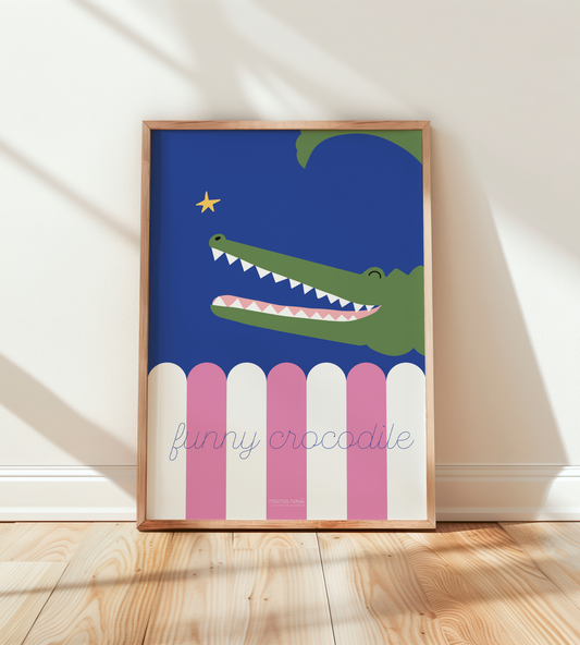 Funny Crocodile-SQ9611865