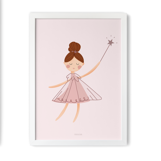Pink Fairy Print