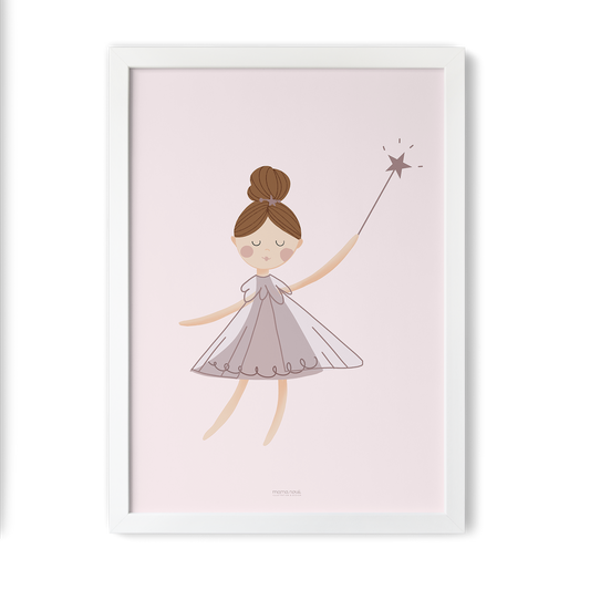 Purple Fairy Print