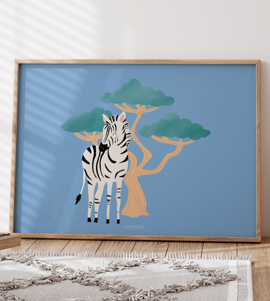 Little Zebra Print