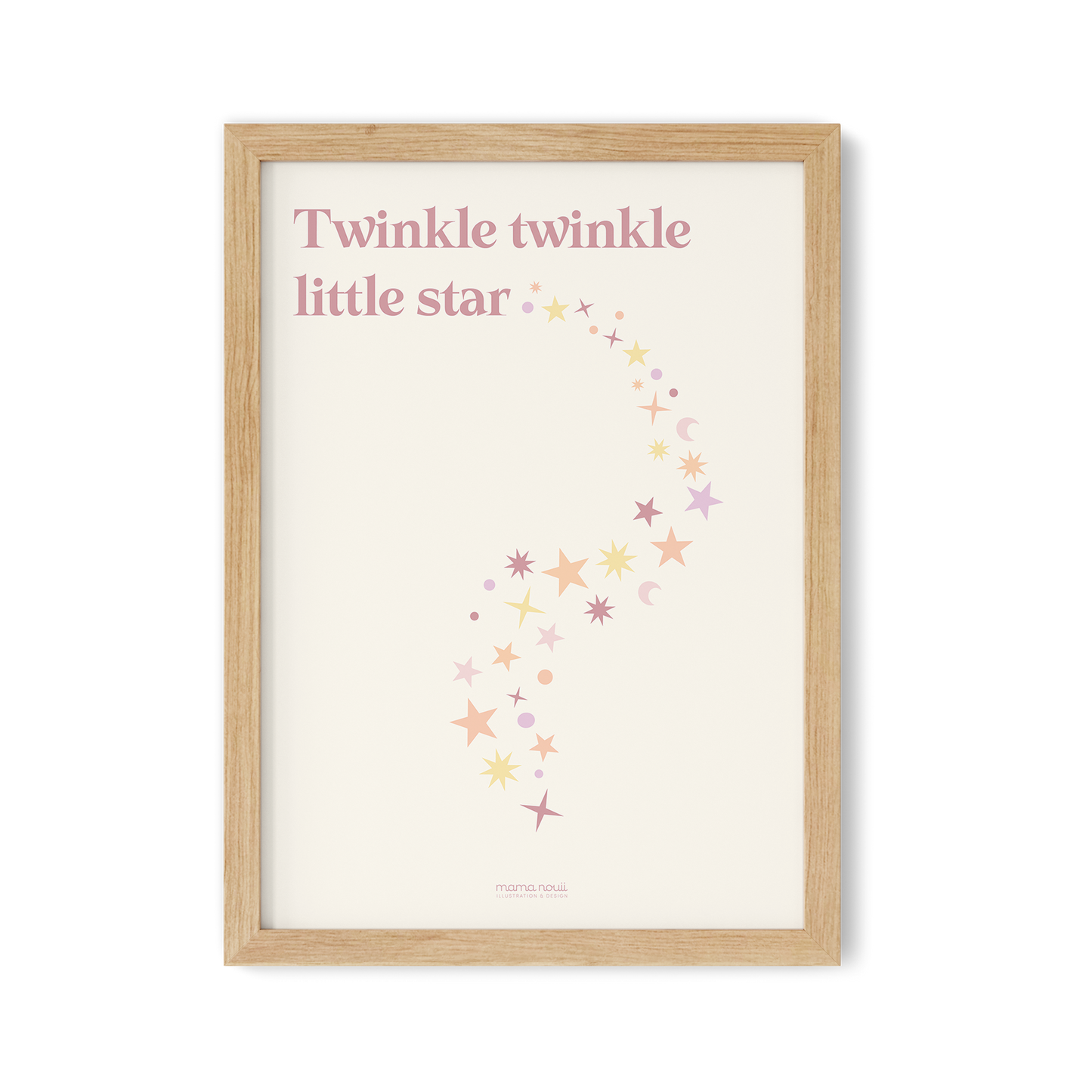 Twinkle Twinkle Little Star Print