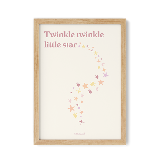 Twinkle Twinkle Little Star Print