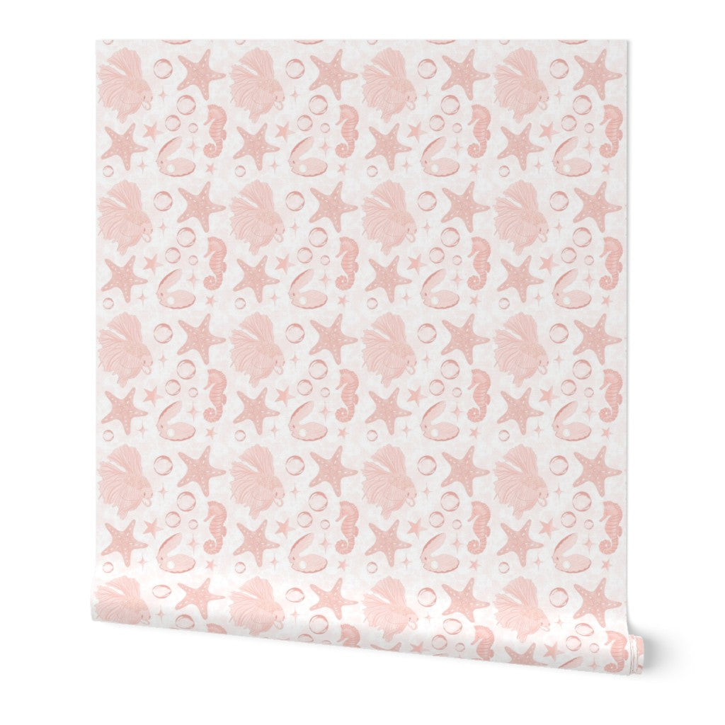 Fancy Seaworld Wallpaper - Pink